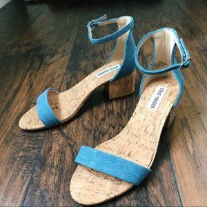 Steve Madden Irenee Two-Piece Block-Heel Sandals